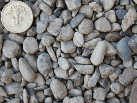 Single Sized Concrete (Teifi) Gravel (10mm [3/8] s.sized)